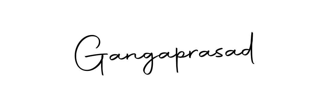 Design your own signature with our free online signature maker. With this signature software, you can create a handwritten (Autography-DOLnW) signature for name Gangaprasad. Gangaprasad signature style 10 images and pictures png