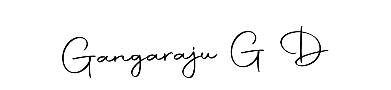 Make a beautiful signature design for name Gangaraju G D. With this signature (Autography-DOLnW) style, you can create a handwritten signature for free. Gangaraju G D signature style 10 images and pictures png