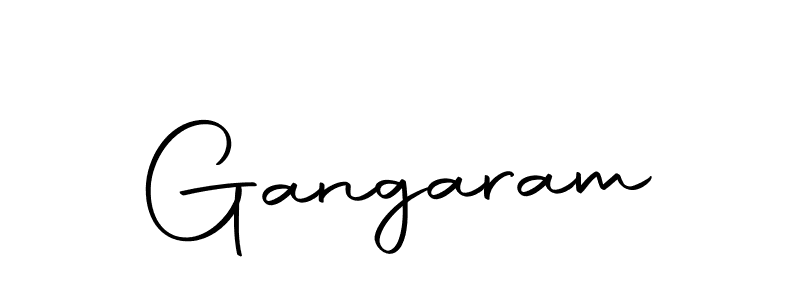 Make a beautiful signature design for name Gangaram. With this signature (Autography-DOLnW) style, you can create a handwritten signature for free. Gangaram signature style 10 images and pictures png