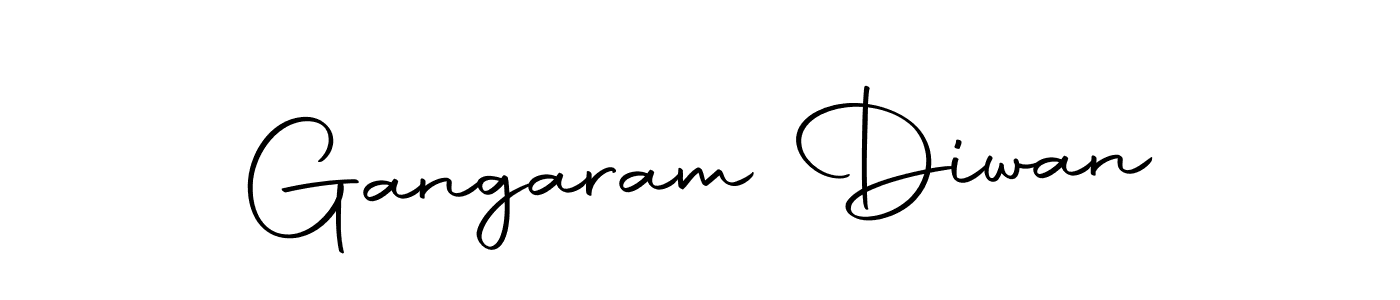 Make a beautiful signature design for name Gangaram Diwan. With this signature (Autography-DOLnW) style, you can create a handwritten signature for free. Gangaram Diwan signature style 10 images and pictures png