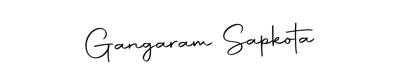 It looks lik you need a new signature style for name Gangaram Sapkota. Design unique handwritten (Autography-DOLnW) signature with our free signature maker in just a few clicks. Gangaram Sapkota signature style 10 images and pictures png
