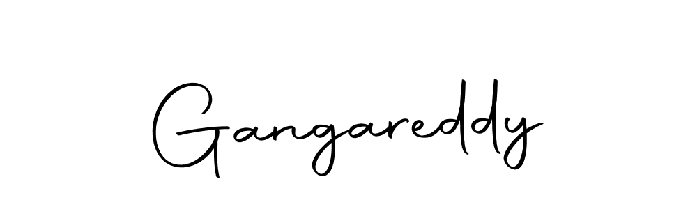 Design your own signature with our free online signature maker. With this signature software, you can create a handwritten (Autography-DOLnW) signature for name Gangareddy. Gangareddy signature style 10 images and pictures png