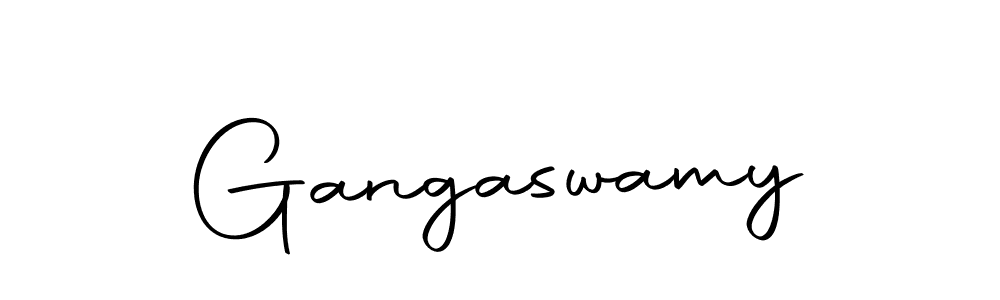 Design your own signature with our free online signature maker. With this signature software, you can create a handwritten (Autography-DOLnW) signature for name Gangaswamy. Gangaswamy signature style 10 images and pictures png
