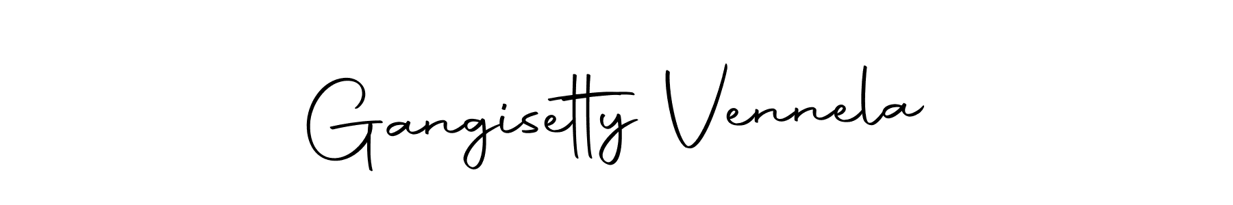 Use a signature maker to create a handwritten signature online. With this signature software, you can design (Autography-DOLnW) your own signature for name Gangisetty Vennela. Gangisetty Vennela signature style 10 images and pictures png