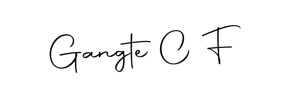 Make a beautiful signature design for name Gangte C F. Use this online signature maker to create a handwritten signature for free. Gangte C F signature style 10 images and pictures png