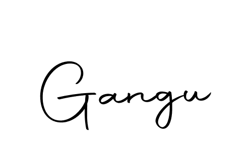 How to make Gangu name signature. Use Autography-DOLnW style for creating short signs online. This is the latest handwritten sign. Gangu signature style 10 images and pictures png