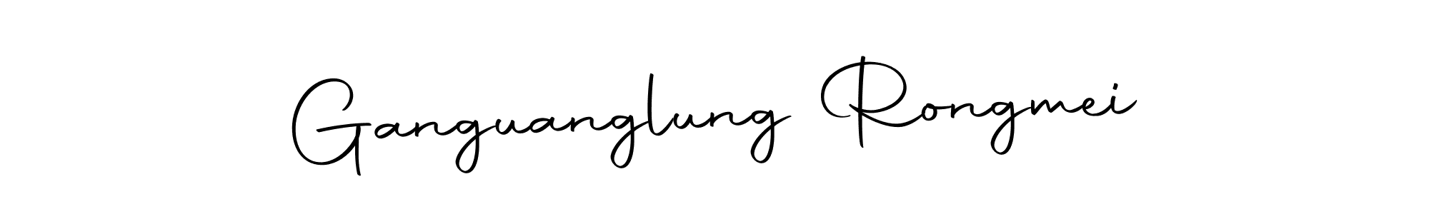 Make a beautiful signature design for name Ganguanglung Rongmei. With this signature (Autography-DOLnW) style, you can create a handwritten signature for free. Ganguanglung Rongmei signature style 10 images and pictures png