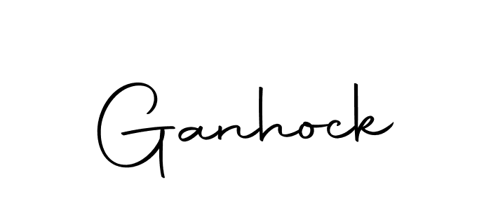 Also we have Ganhock name is the best signature style. Create professional handwritten signature collection using Autography-DOLnW autograph style. Ganhock signature style 10 images and pictures png