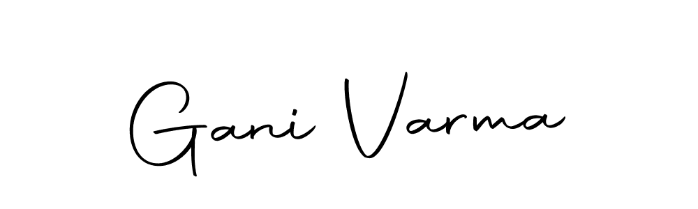 You can use this online signature creator to create a handwritten signature for the name Gani Varma. This is the best online autograph maker. Gani Varma signature style 10 images and pictures png