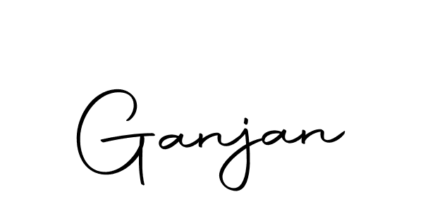 The best way (Autography-DOLnW) to make a short signature is to pick only two or three words in your name. The name Ganjan include a total of six letters. For converting this name. Ganjan signature style 10 images and pictures png