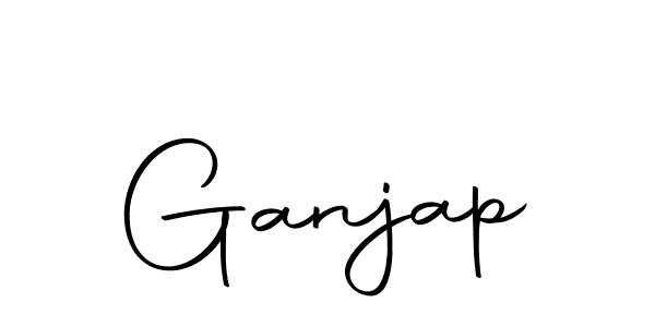 Design your own signature with our free online signature maker. With this signature software, you can create a handwritten (Autography-DOLnW) signature for name Ganjap. Ganjap signature style 10 images and pictures png