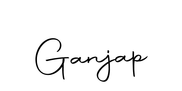 Design your own signature with our free online signature maker. With this signature software, you can create a handwritten (Autography-DOLnW) signature for name Ganjap. Ganjap signature style 10 images and pictures png