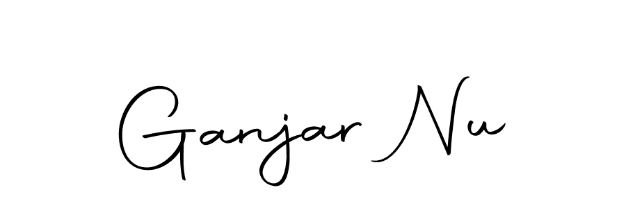 Ganjar Nu stylish signature style. Best Handwritten Sign (Autography-DOLnW) for my name. Handwritten Signature Collection Ideas for my name Ganjar Nu. Ganjar Nu signature style 10 images and pictures png