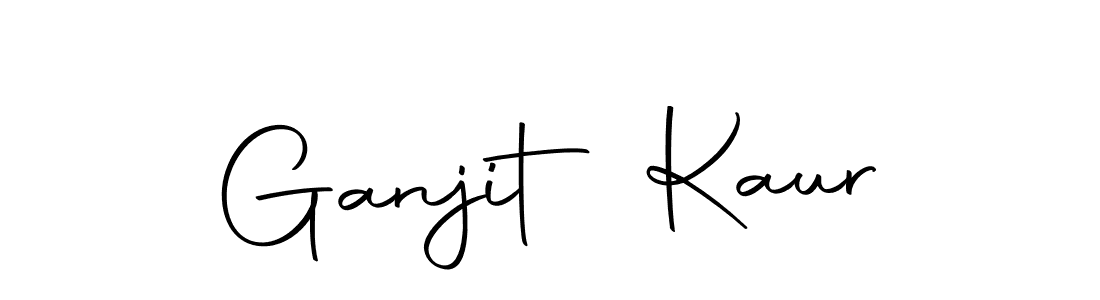 Also we have Ganjit Kaur name is the best signature style. Create professional handwritten signature collection using Autography-DOLnW autograph style. Ganjit Kaur signature style 10 images and pictures png