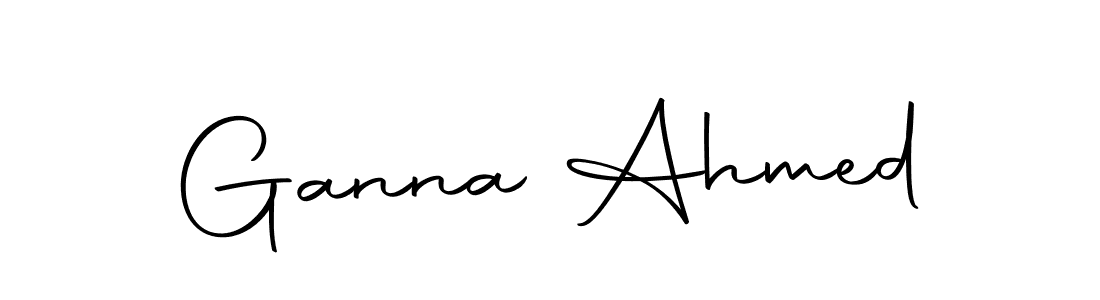 How to Draw Ganna Ahmed signature style? Autography-DOLnW is a latest design signature styles for name Ganna Ahmed. Ganna Ahmed signature style 10 images and pictures png