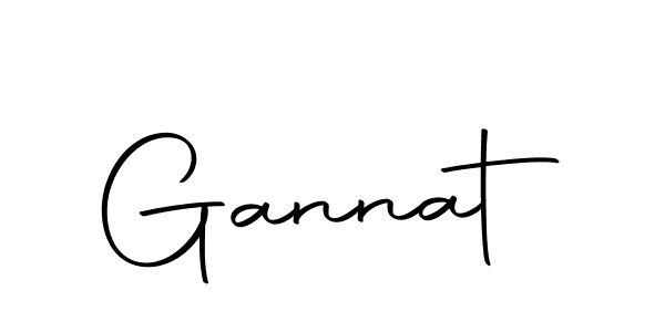 Use a signature maker to create a handwritten signature online. With this signature software, you can design (Autography-DOLnW) your own signature for name Gannat. Gannat signature style 10 images and pictures png