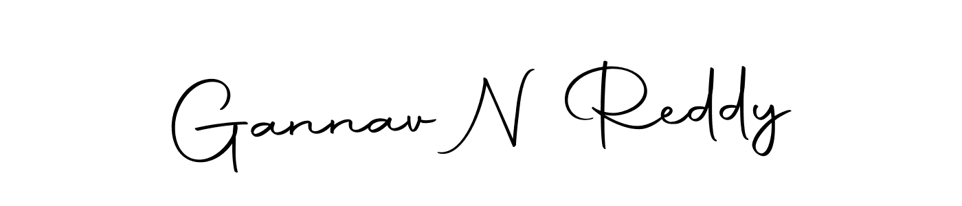 Make a short Gannav N Reddy signature style. Manage your documents anywhere anytime using Autography-DOLnW. Create and add eSignatures, submit forms, share and send files easily. Gannav N Reddy signature style 10 images and pictures png