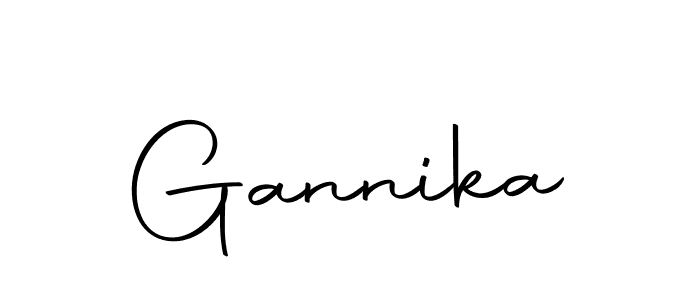 Also we have Gannika name is the best signature style. Create professional handwritten signature collection using Autography-DOLnW autograph style. Gannika signature style 10 images and pictures png