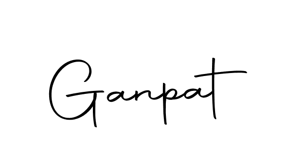 Also we have Ganpat name is the best signature style. Create professional handwritten signature collection using Autography-DOLnW autograph style. Ganpat signature style 10 images and pictures png