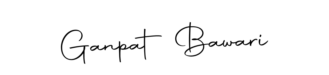 Create a beautiful signature design for name Ganpat Bawari. With this signature (Autography-DOLnW) fonts, you can make a handwritten signature for free. Ganpat Bawari signature style 10 images and pictures png