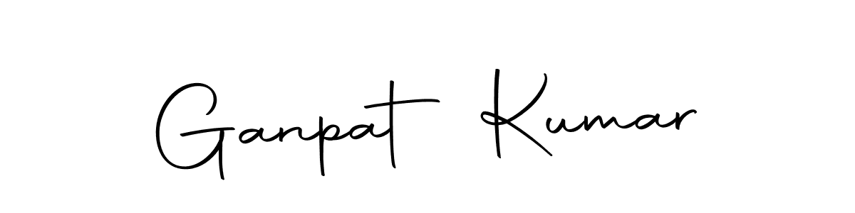 Make a beautiful signature design for name Ganpat Kumar. With this signature (Autography-DOLnW) style, you can create a handwritten signature for free. Ganpat Kumar signature style 10 images and pictures png