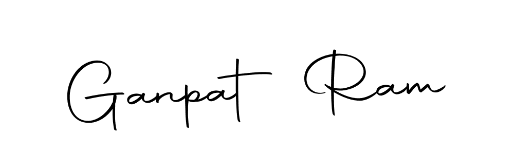 Use a signature maker to create a handwritten signature online. With this signature software, you can design (Autography-DOLnW) your own signature for name Ganpat Ram. Ganpat Ram signature style 10 images and pictures png