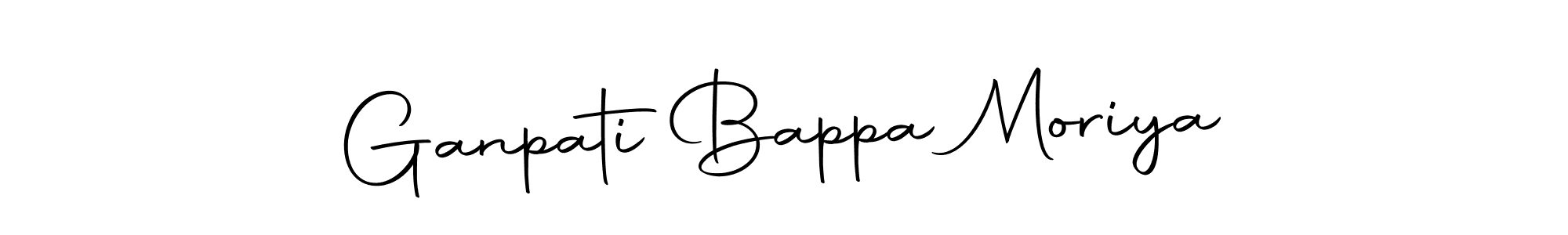 Use a signature maker to create a handwritten signature online. With this signature software, you can design (Autography-DOLnW) your own signature for name Ganpati Bappa Moriya. Ganpati Bappa Moriya signature style 10 images and pictures png