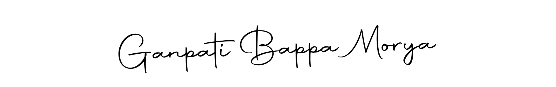 Use a signature maker to create a handwritten signature online. With this signature software, you can design (Autography-DOLnW) your own signature for name Ganpati Bappa Morya. Ganpati Bappa Morya signature style 10 images and pictures png