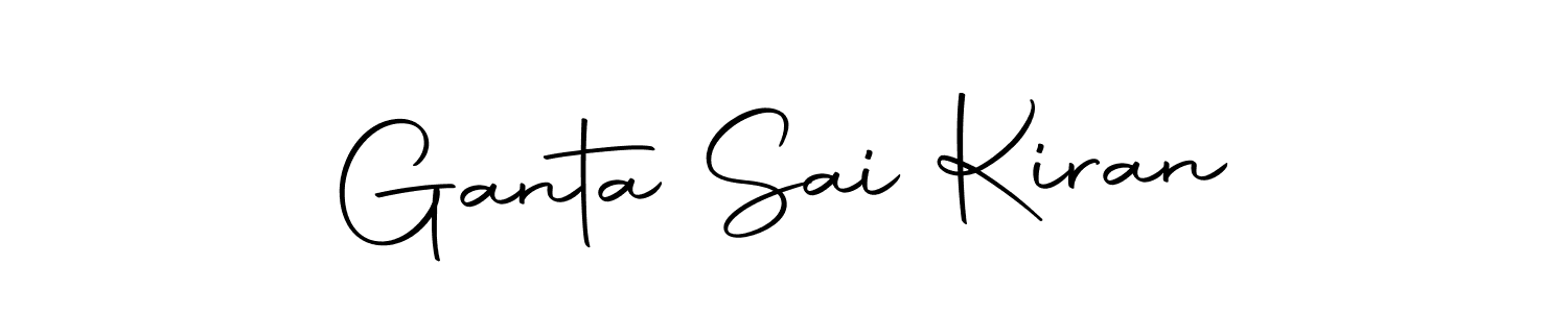 It looks lik you need a new signature style for name Ganta Sai Kiran. Design unique handwritten (Autography-DOLnW) signature with our free signature maker in just a few clicks. Ganta Sai Kiran signature style 10 images and pictures png