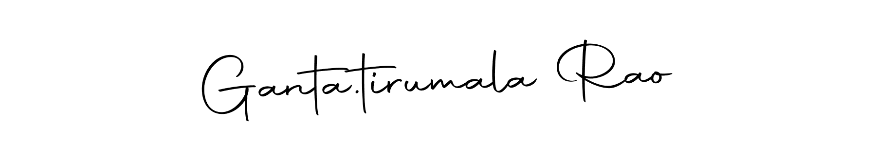 It looks lik you need a new signature style for name Ganta.tirumala Rao. Design unique handwritten (Autography-DOLnW) signature with our free signature maker in just a few clicks. Ganta.tirumala Rao signature style 10 images and pictures png