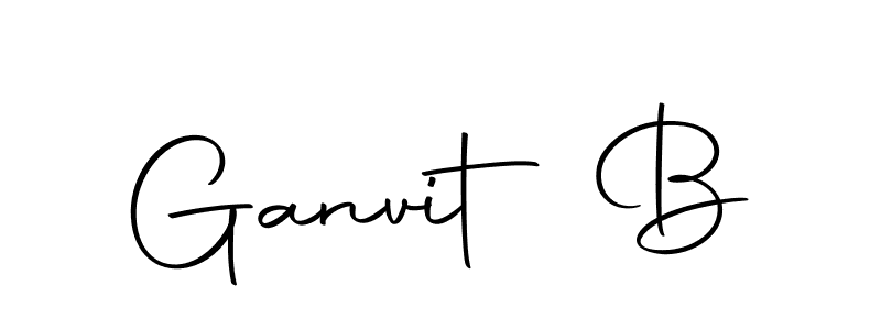 You can use this online signature creator to create a handwritten signature for the name Ganvit B. This is the best online autograph maker. Ganvit B signature style 10 images and pictures png