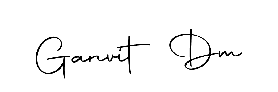 Autography-DOLnW is a professional signature style that is perfect for those who want to add a touch of class to their signature. It is also a great choice for those who want to make their signature more unique. Get Ganvit Dm name to fancy signature for free. Ganvit Dm signature style 10 images and pictures png