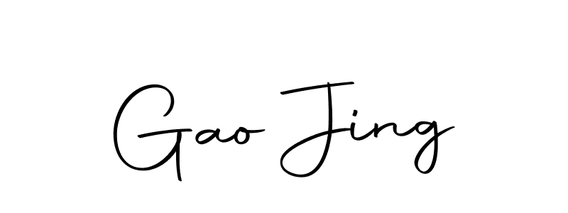 Similarly Autography-DOLnW is the best handwritten signature design. Signature creator online .You can use it as an online autograph creator for name Gao Jing. Gao Jing signature style 10 images and pictures png