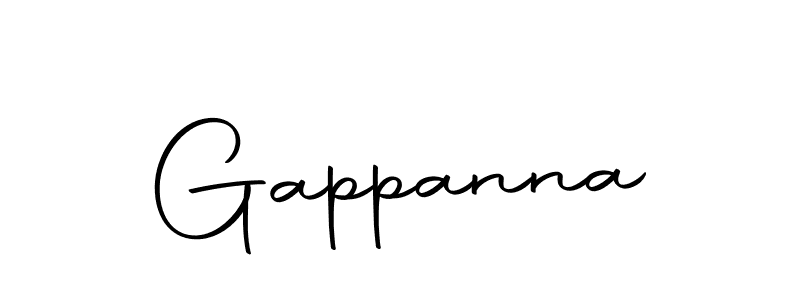 Make a beautiful signature design for name Gappanna. Use this online signature maker to create a handwritten signature for free. Gappanna signature style 10 images and pictures png