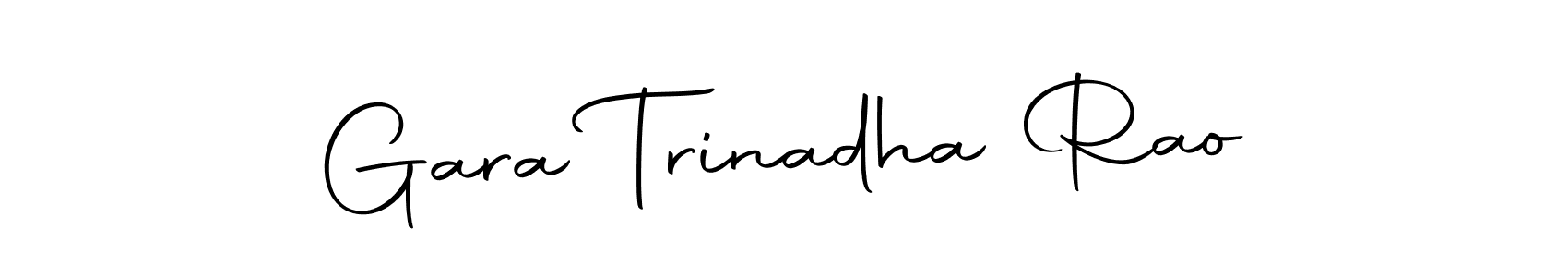 Similarly Autography-DOLnW is the best handwritten signature design. Signature creator online .You can use it as an online autograph creator for name Gara Trinadha Rao. Gara Trinadha Rao signature style 10 images and pictures png