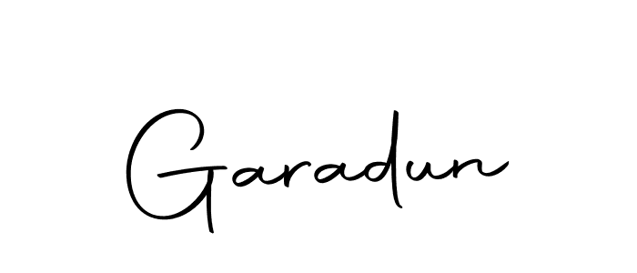 Also we have Garadun name is the best signature style. Create professional handwritten signature collection using Autography-DOLnW autograph style. Garadun signature style 10 images and pictures png