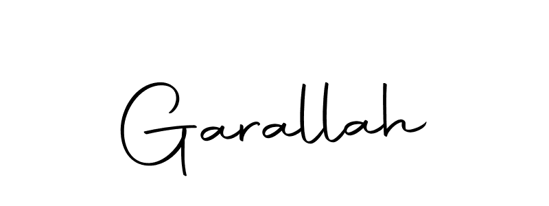 You should practise on your own different ways (Autography-DOLnW) to write your name (Garallah) in signature. don't let someone else do it for you. Garallah signature style 10 images and pictures png