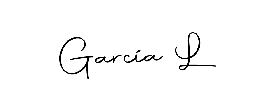 You should practise on your own different ways (Autography-DOLnW) to write your name (García L) in signature. don't let someone else do it for you. García L signature style 10 images and pictures png