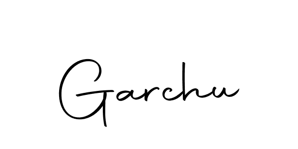 How to make Garchu signature? Autography-DOLnW is a professional autograph style. Create handwritten signature for Garchu name. Garchu signature style 10 images and pictures png