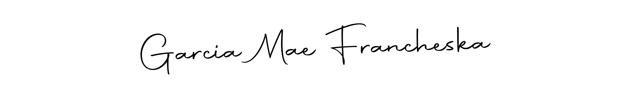 You should practise on your own different ways (Autography-DOLnW) to write your name (Garcia Mae Francheska) in signature. don't let someone else do it for you. Garcia Mae Francheska signature style 10 images and pictures png