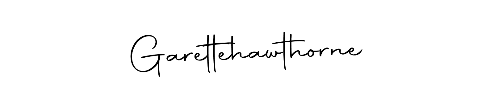 Also we have Garettehawthorne name is the best signature style. Create professional handwritten signature collection using Autography-DOLnW autograph style. Garettehawthorne signature style 10 images and pictures png