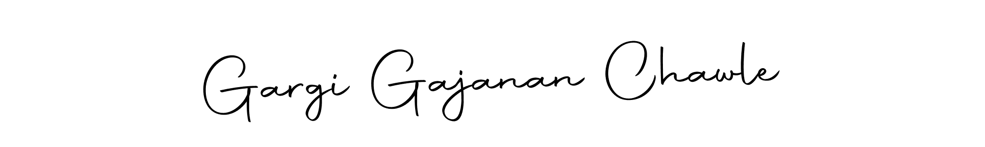 How to make Gargi Gajanan Chawle signature? Autography-DOLnW is a professional autograph style. Create handwritten signature for Gargi Gajanan Chawle name. Gargi Gajanan Chawle signature style 10 images and pictures png