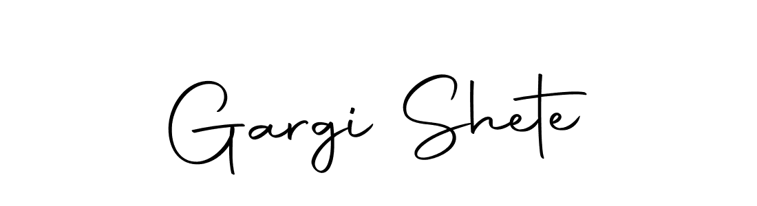 How to make Gargi Shete signature? Autography-DOLnW is a professional autograph style. Create handwritten signature for Gargi Shete name. Gargi Shete signature style 10 images and pictures png