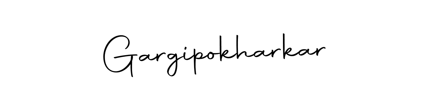 How to make Gargipokharkar signature? Autography-DOLnW is a professional autograph style. Create handwritten signature for Gargipokharkar name. Gargipokharkar signature style 10 images and pictures png