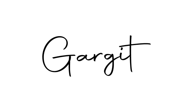 Design your own signature with our free online signature maker. With this signature software, you can create a handwritten (Autography-DOLnW) signature for name Gargit. Gargit signature style 10 images and pictures png