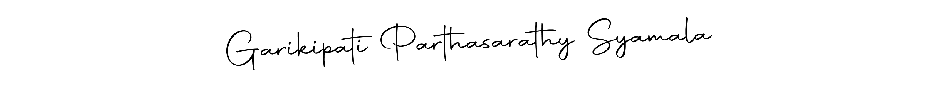 Check out images of Autograph of Garikipati Parthasarathy Syamala name. Actor Garikipati Parthasarathy Syamala Signature Style. Autography-DOLnW is a professional sign style online. Garikipati Parthasarathy Syamala signature style 10 images and pictures png