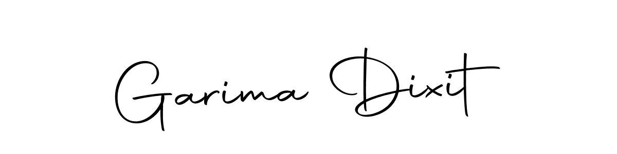 Make a beautiful signature design for name Garima Dixit. With this signature (Autography-DOLnW) style, you can create a handwritten signature for free. Garima Dixit signature style 10 images and pictures png