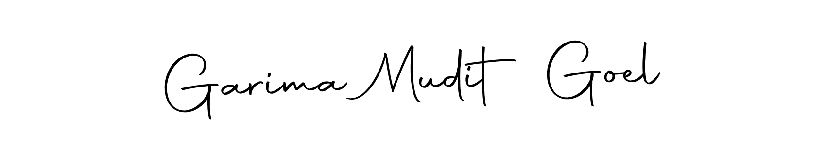Garima Mudit Goel stylish signature style. Best Handwritten Sign (Autography-DOLnW) for my name. Handwritten Signature Collection Ideas for my name Garima Mudit Goel. Garima Mudit Goel signature style 10 images and pictures png
