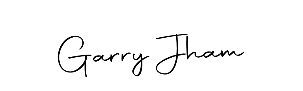 How to make Garry Jham signature? Autography-DOLnW is a professional autograph style. Create handwritten signature for Garry Jham name. Garry Jham signature style 10 images and pictures png