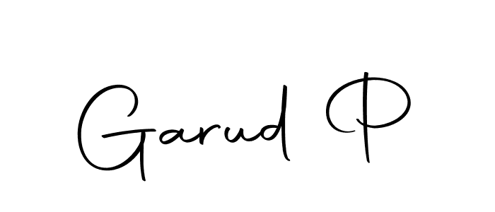 You can use this online signature creator to create a handwritten signature for the name Garud P. This is the best online autograph maker. Garud P signature style 10 images and pictures png